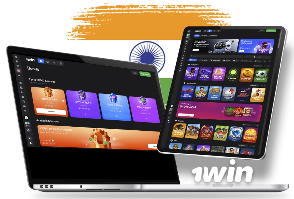 1win online casino and sports betting in India